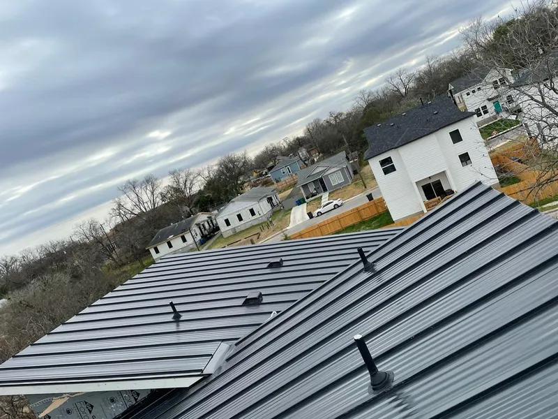 Standing seam metal roof panels with vents for Skylight Repair in Hockinson
